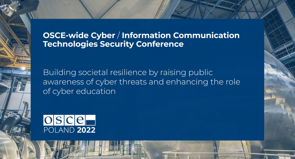 Łódź Cybersecurity conference: strengthening the societal response to ...