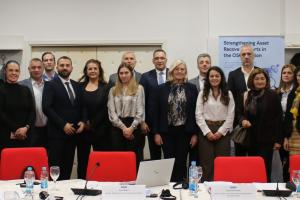 Participants of the OSCE roundtable discussion on Asset Recovery and Management in Banja Luka, 13 November 2024. (OSCE)