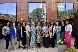 Participants of the second edition of the OSCE Empowering Central Asian Women in Renewable Energy Mentoring Programme (OSCE)