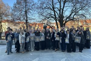 Participants of the first-ever OSCE Court of Conciliation and Arbitration simulation of conciliation proceedings, December 2024 (OSCE)