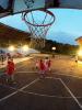 Young players from different Kosovo communities showcase their talents at the OSCE Mission-organized Junior Basketball Tournament, held in Gёrmia/Grmija Park, 29 June 2016.  (OSCE/Yllka Fetahaj )