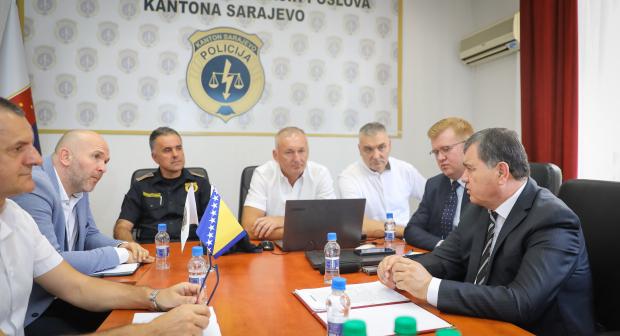 SARAJEVO, 5 July 2024 - A consistent application of intelligence-led policing will ensure effective combat against serious crimes, concluded the meeting between representatives of the Tajikistan Ministry of Internal Affairs and the OSCE Mission to BiH.