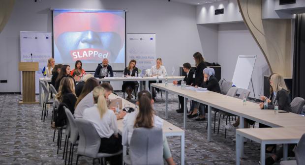 Mostar, 23 September 2024 – The OSCE Mission to BiH, the EU in BiH, and the Law School of the University of Sarajevo held the Fourth Media Law School on "Strategic Lawsuits against Public Participation (SLAPPs)" from 18 to 23 September in Mostar.

