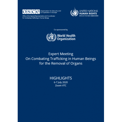 Expert Meeting On Combating Trafficking In Human Beings For The Removal ...