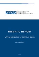 Restrictions to the SMM’s freedom of movement and other impediments to fulfilment of its mandate Restrictions to the SMM’s freedom of movement and other impediments to fulfilment of its mandate