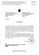 Response by the Delegation of Albania to the Questionnaire on Anti-Personnel Mines and Explosive Remnants of War Response by the Delegation of Albania to the Questionnaire on Anti-Personnel Mines and Explosive Remnants of War