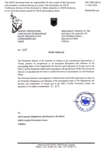 Response by the Delegation of Albania to the Questionnaire on Anti-Personnel Mines and Explosive Remnants of War Response by the Delegation of Albania to the Questionnaire on Anti-Personnel Mines and Explosive Remnants of War