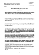 Statement by Turgut Tarhanly, Professor of International Law and Human Rights Law at Ystanbul Bilgi University Statement by Turgut Tarhanly, Professor of International Law and Human Rights Law at Ystanbul Bilgi University