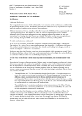 Written intervention of Mr. Saimir Mile, President of the Association "La Voix des Rroms" Written intervention of Mr. Saimir Mile, President of the Association "La Voix des Rroms"
