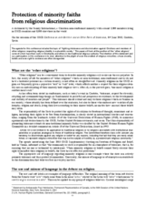 Intervention by Abi Freeman, European lnformation Department of the Family lnternational Intervention by Abi Freeman, European lnformation Department of the Family lnternational