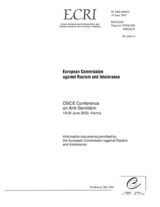 Information documents provided by the European Commission Against Racism and Intolerance Information documents provided by the European Commission Against Racism and Intolerance