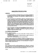 Briefing note on CEJI and its activities Briefing note on CEJI and its activities
