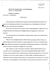 Contribution by Elie Wiesel Contribution by Elie Wiesel