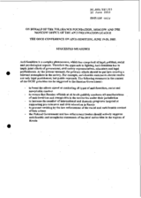 Report on behalf of the Tolerance Foundation, Moscow and the Moscow Office of the Anti-defamation League Report on behalf of the Tolerance Foundation, Moscow and the Moscow Office of the Anti-defamation League