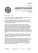 Statement by Mark B. Levin, Executive Director, NCSJ Statement by Mark B. Levin, Executive Director, NCSJ