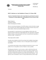 Speech by Claudia Roth of Germany Speech by Claudia Roth of Germany