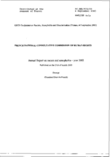 Contribution by the French National Consultative Commission of Human Rights Contribution by the French National Consultative Commission of Human Rights