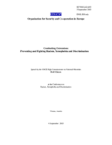 Speech by the OSCE High Commissioner on National Minorities, Rolf Ekeus Speech by the OSCE High Commissioner on National Minorities, Rolf Ekeus