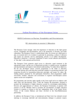 Intervention by the European Union, session 3 Intervention by the European Union, session 3