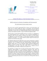 Intervention by the European Union, closing session Intervention by the European Union, closing session