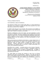 Introductory remarks by Lieutenant Governor Michael S. Steele, delegation of the United States, session 3 Introductory remarks by Lieutenant Governor Michael S. Steele, delegation of the United States, session 3