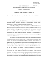 Contribution by the Delegation of the Holy See Contribution by the Delegation of the Holy See