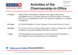 Report on the activities of the Chairperson-in-Office Report on the activities of the Chairperson-in-Office