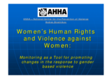 Presentation by Andrej Andrej Sinelnikov, ANNA - National Center for the Prevention of Violence Presentation by Andrej Andrej Sinelnikov, ANNA - National Center for the Prevention of Violence