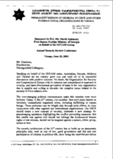 Statement by David Aptsisuri, First Deputy Foreign Minister of Georgia on behalf of the GUUAM Group Statement by David Aptsisuri, First Deputy Foreign Minister of Georgia on behalf of the GUUAM Group