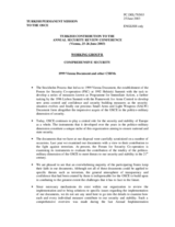 Turkish contribution and speaking notes, working group B Turkish contribution and speaking notes, working group B