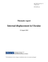 Internal displacement in Ukraine Internal displacement in Ukraine